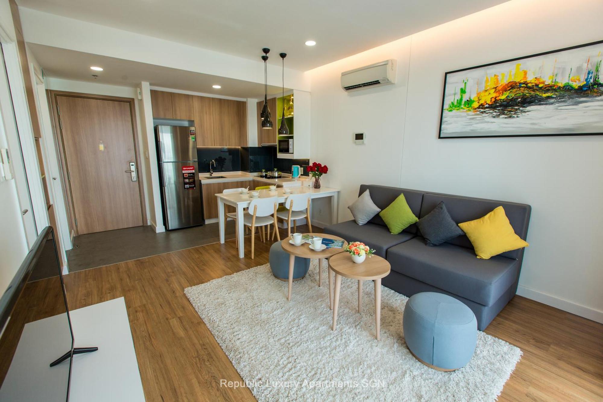 Republic Apartments Saigon Airport Ho Či Minovo Město Exteriér fotografie