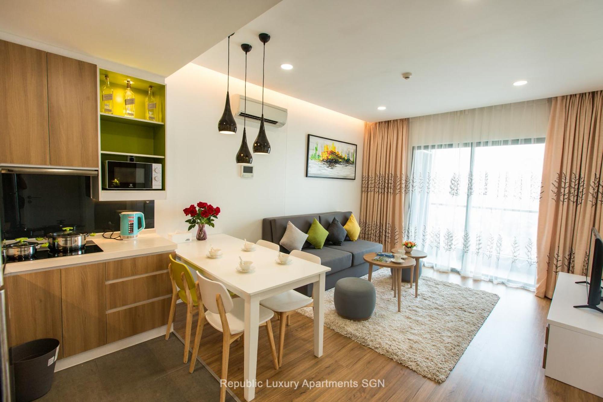 Republic Apartments Saigon Airport Ho Či Minovo Město Exteriér fotografie
